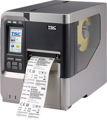 Принтер TSC MX241P, 203dpi, 4.3″ TOUCH LCD, USB+RS-232+ETHERNET+USB HOST, Wi-Fi READY, MEDIACAPACITY, TOPBM
